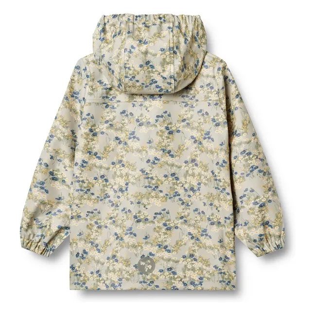 Veste Imperméable Ollo Fleurs Fibres Recyclées | Verde