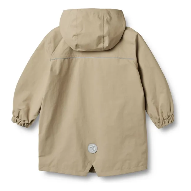 Parka Imperméable Alke Fibres Recyclées | Beige