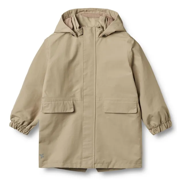 Parka Imperméable Alke Fibres Recyclées | Beige
