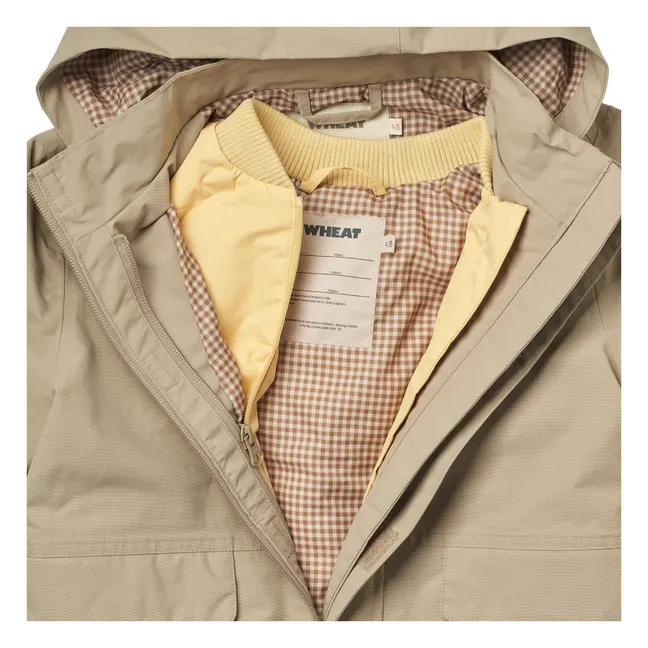 Parka Imperméable Alke Fibres Recyclées | Beige