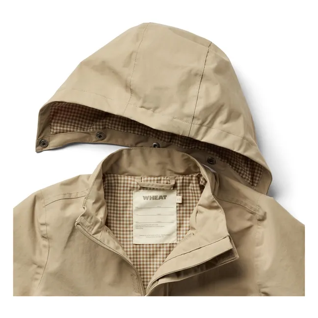 Parka Imperméable Alke Fibres Recyclées | Beige