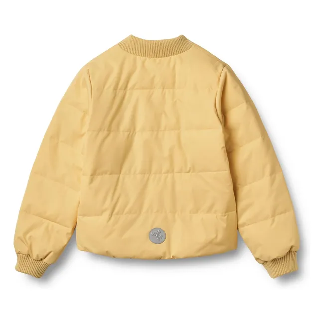 Giacca Puffer in fibra riciclata Malo | Giallo