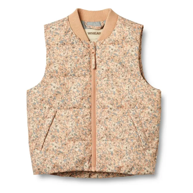 Giacca Andre Puffer senza maniche Fibre riciclate | Rose poudré