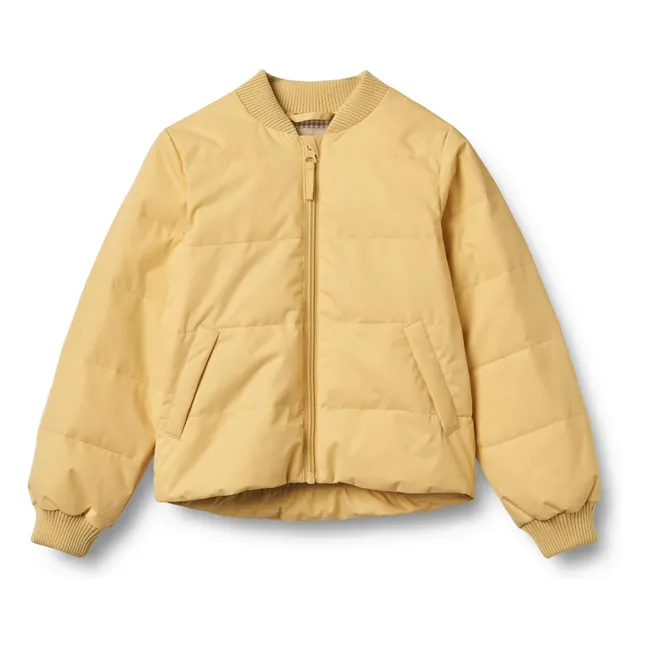 Giacca Puffer in fibra riciclata Malo | Giallo