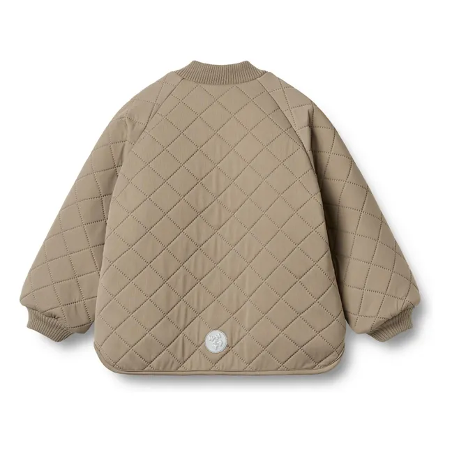 Lake Thermo Reversible Jacket Recycelte Fasern | Beige