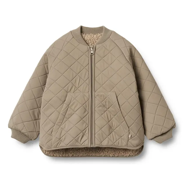 Lake Thermo Reversible Jacket Recycelte Fasern | Beige