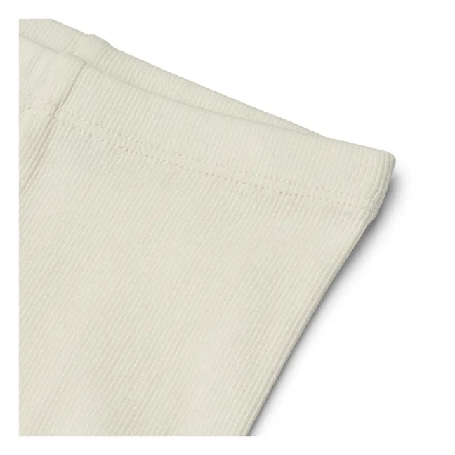 Pantalones cortos de algodón orgánico Sine | Marfil
