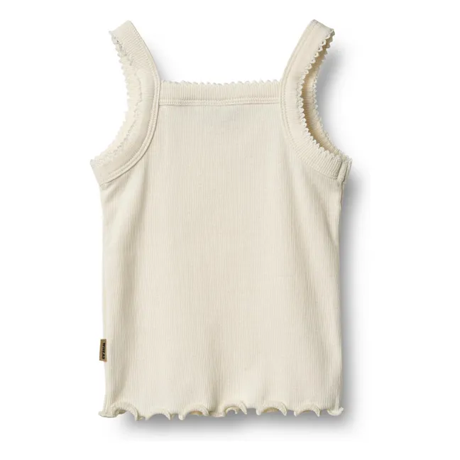 Top in cotone organico Olise | Avorio