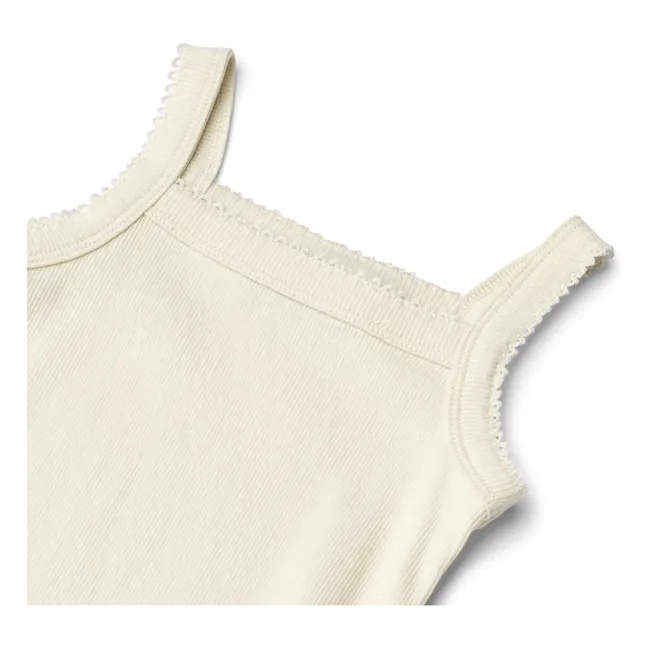 Top in cotone organico Olise | Avorio
