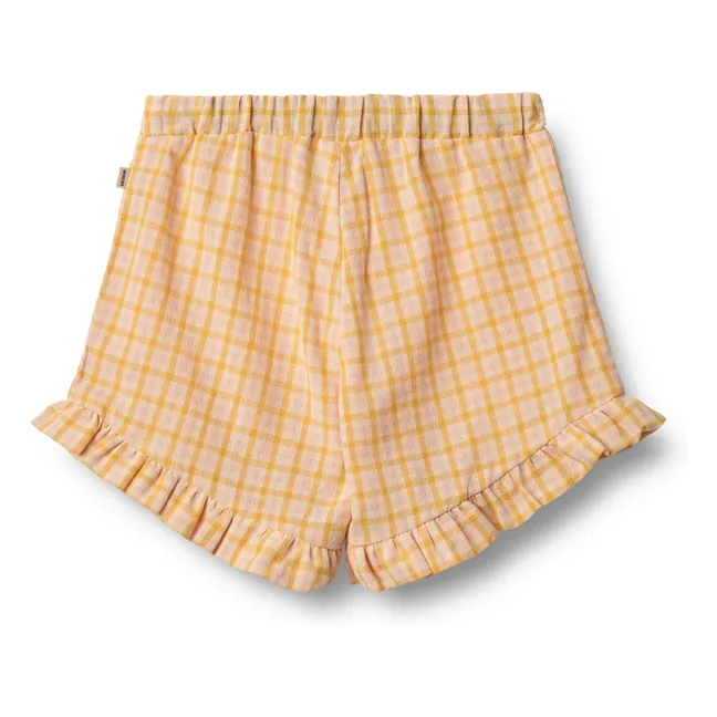 Camille Organic Cotton Shorts | Orange