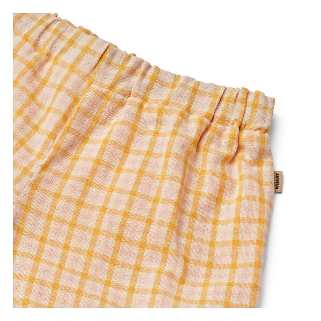 Camille Organic Cotton Shorts | Orange