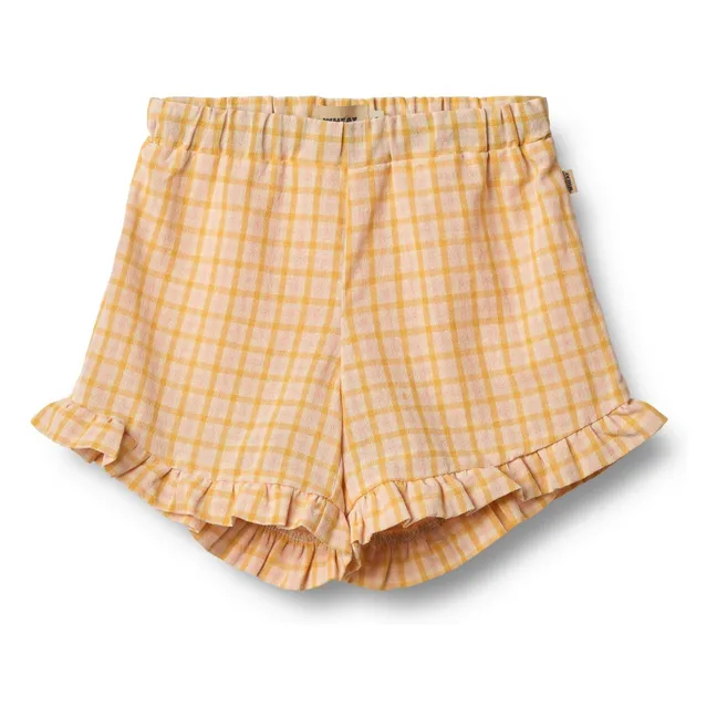 Camille Organic Cotton Shorts | Orange