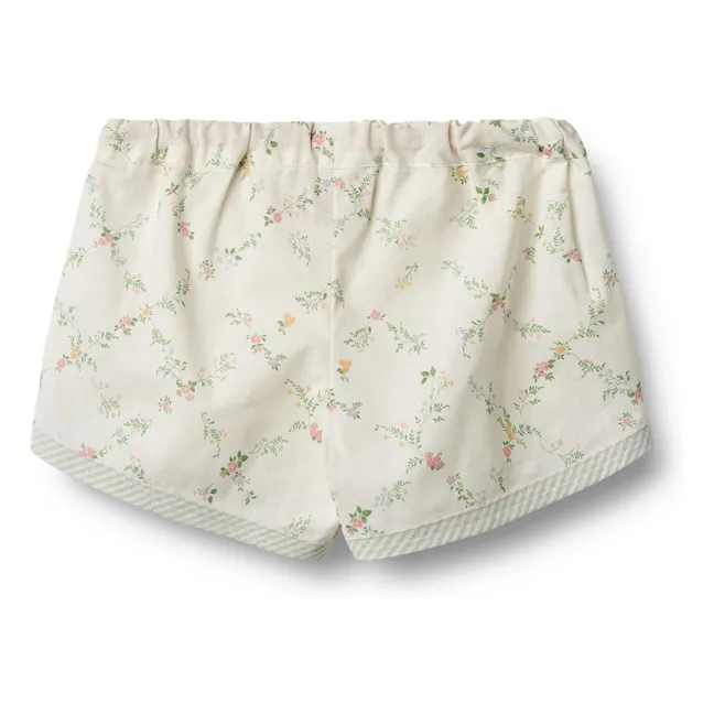 Pantaloncini in cotone biologico Inger | Avorio