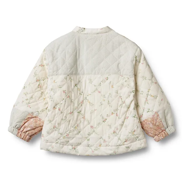 Jacke Inga Quilt Bio-Baumwolle | Elfenbeinfarben