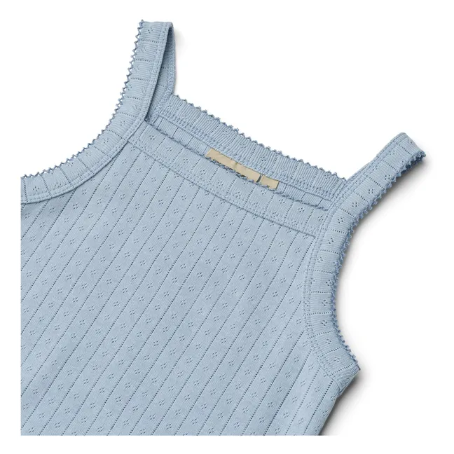 Canotta Olise in cotone biologico | Azzurro