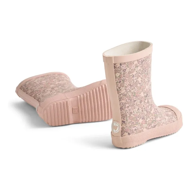 Bottes de Pluie Muddy Fleurs | Rosa