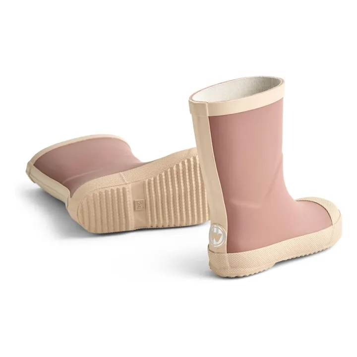 Bottes de Pluie Muddy | Rose poudré- Image produit n°2