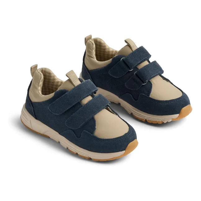 Toney Suede Scratch Sneakers | Navy blue
