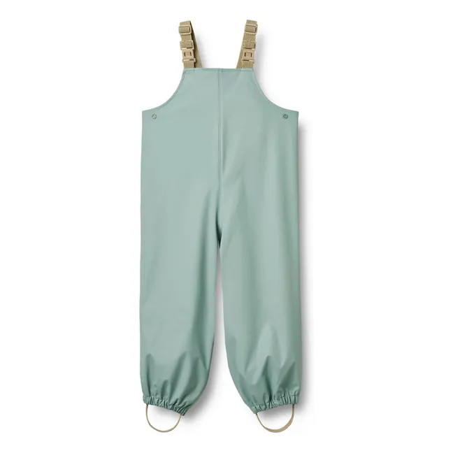 Charlo Recycled Fiber Rain Dungarees | Green water