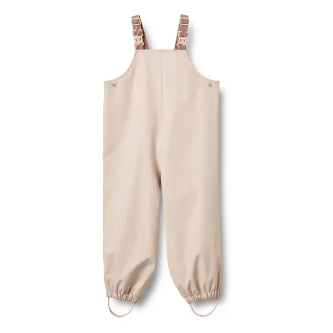 Charlo Recycled Fiber Rain Dungarees | Powder pink