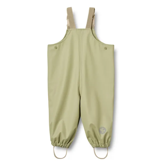 Charlo Recycled Fiber Rain Dungarees | Green