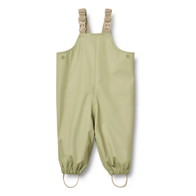 Charlo Recycled Fiber Rain Dungarees | Green