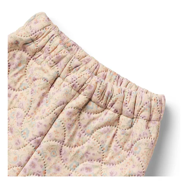 Jogger Thermo Alex Blumen Recycelte Fasern | Puderrosa