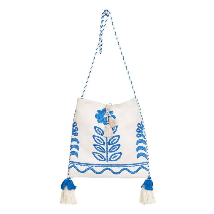 Sac Reni Brodé | Bleu- Image produit n°0