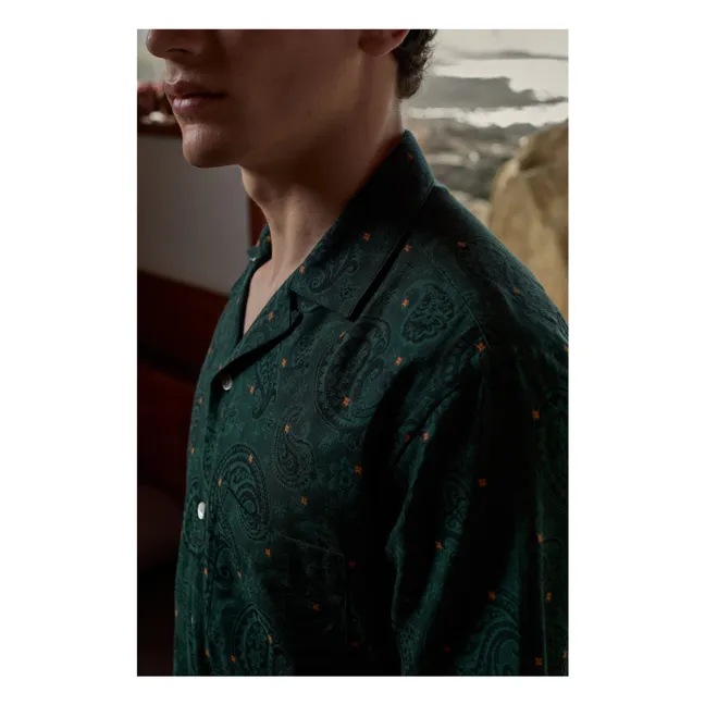 Paisley blouse | Green
