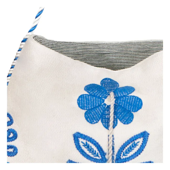 Reni Embroidered Bag | Blue