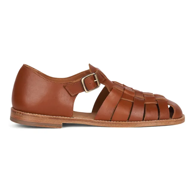 Baiko Oxford Sandalen | Whiskey
