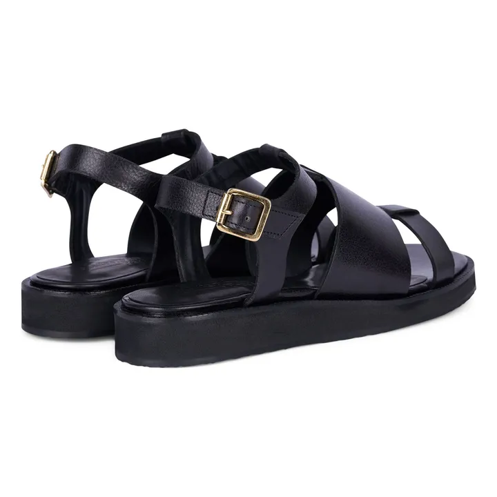 Sandales Reana Mic Oxford | Noir- Image produit n°3