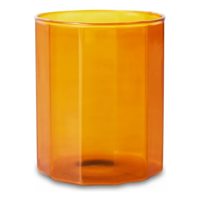 Verres Sunlit - Set de 4 | Ambre