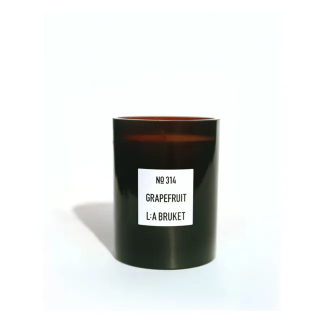 Candela profumata al pompelmo - 260g | Senza colore
