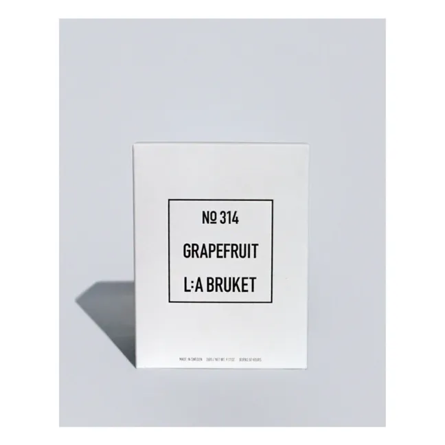 Bougie parfumée Grapefruit - 260g | Non teinté