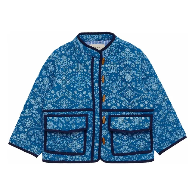 Veste Adriane Fleurie - Collection Enfant | Bleu