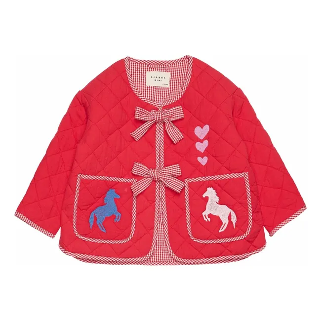Veste Penny Coton Bio - Collection Enfant | Rouge