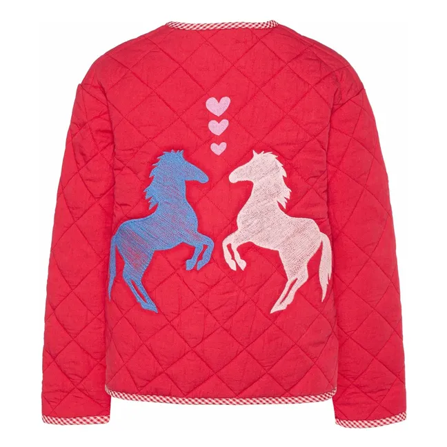 Veste Penny Coton Bio | Rouge