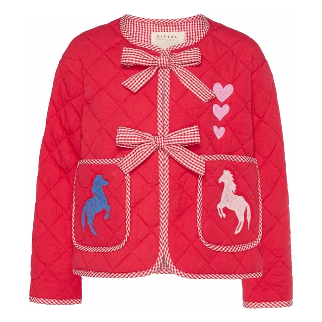 Veste Penny Coton Bio | Rouge
