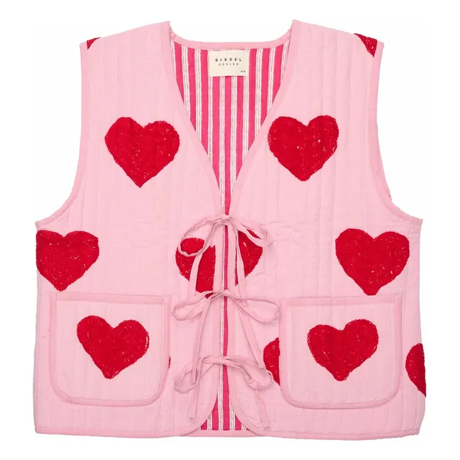 Veste Sans Manches Honey | Rose