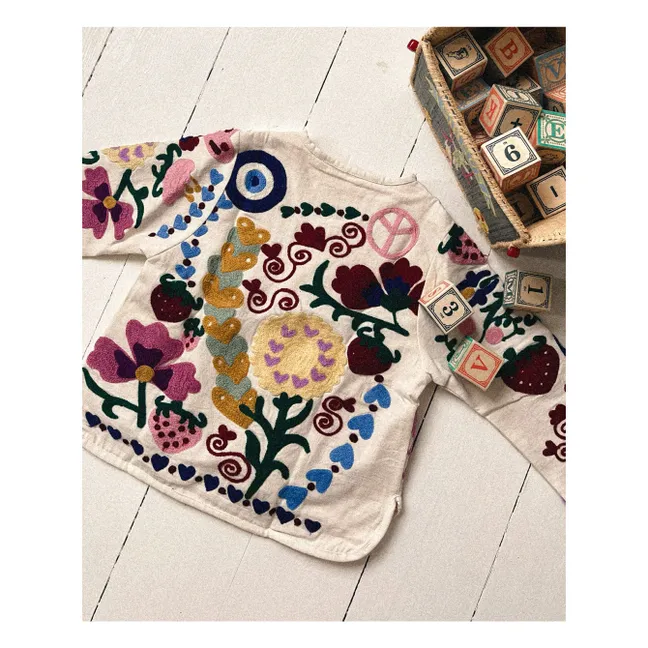 Veste Maggie White Rose - Collection Enfant | Blanc