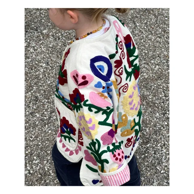 Veste Maggie White Rose - Collection Enfant | Blanc