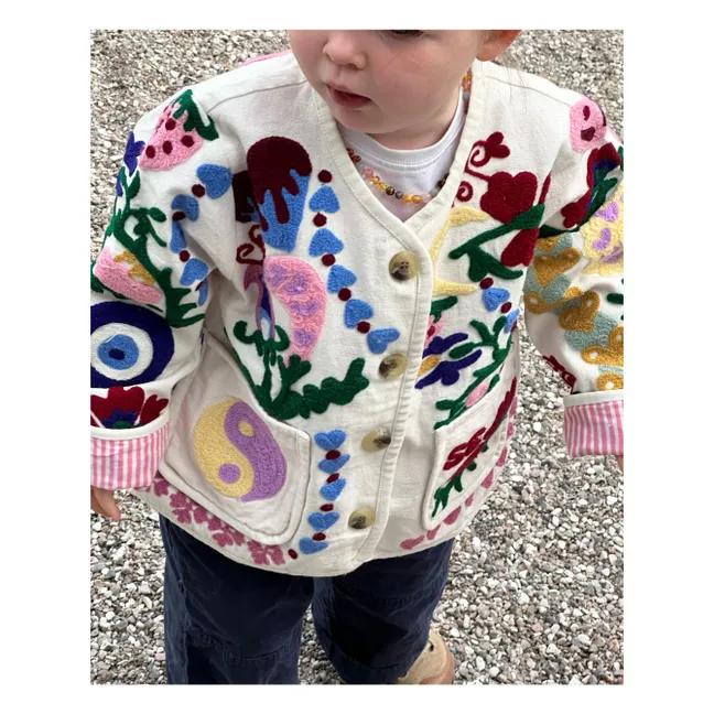 Veste Maggie White Rose - Collection Enfant | Blanc