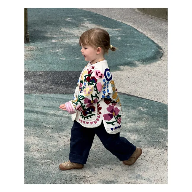 Veste Maggie White Rose - Collection Enfant | Blanc