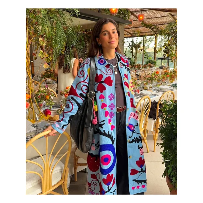 Abrigo rosa Blue Bell | Azul