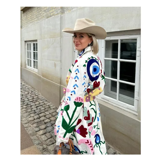 Manteau Rose White Swan | Blanc