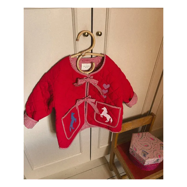 Veste Penny Coton Bio - Collection Enfant | Rouge