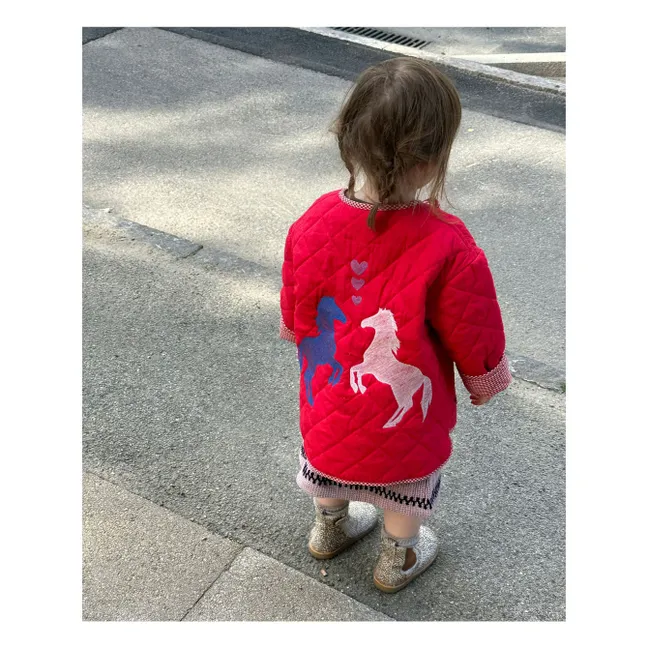 Veste Penny Coton Bio - Collection Enfant | Rouge