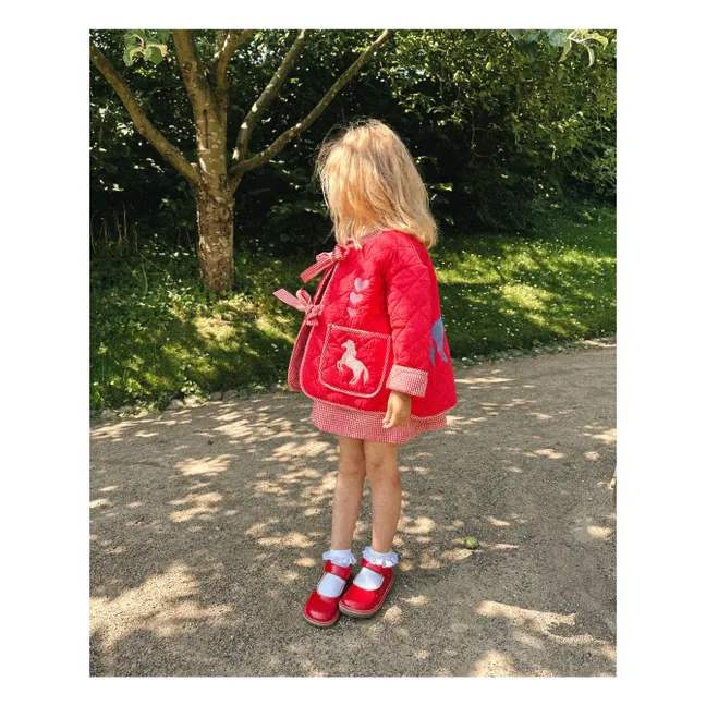 Veste Penny Coton Bio - Collection Enfant | Rouge