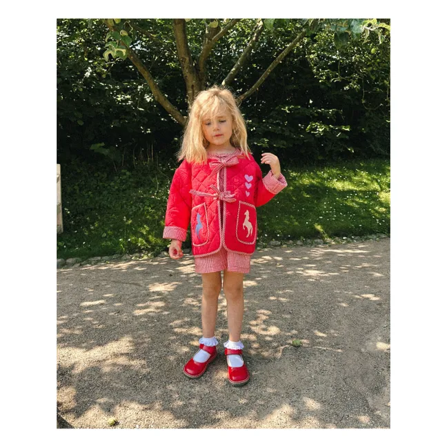 Veste Penny Coton Bio - Collection Enfant | Rouge